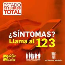 Estado de "Cuidado Total" en Medellín