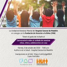 Evento sobre salud mental entre HGM y FAN Fundación para la Atención a la Niñez y la Infancia