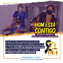 Campaña Institucional - "HGM está contigo"