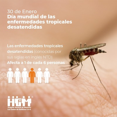 30 de enero Día mundial de las enfermedades tropicales desatendidas.