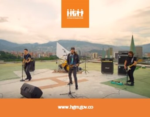 Video del lanzamiento de la Canción "Los nombres" de la banda Tr3s de Corazón en el HGM.