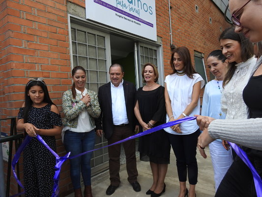 Alcaldía de Medellín y el ICBF, inauguran el centro de atención especializado para niños, niñas y adolescentes en el H.G.M.