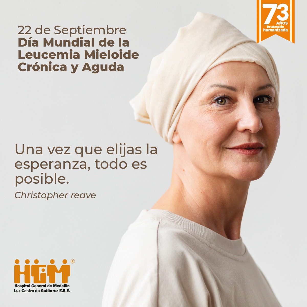 Día Mundial de la Leucemia Mieloide Crónica y Aguda