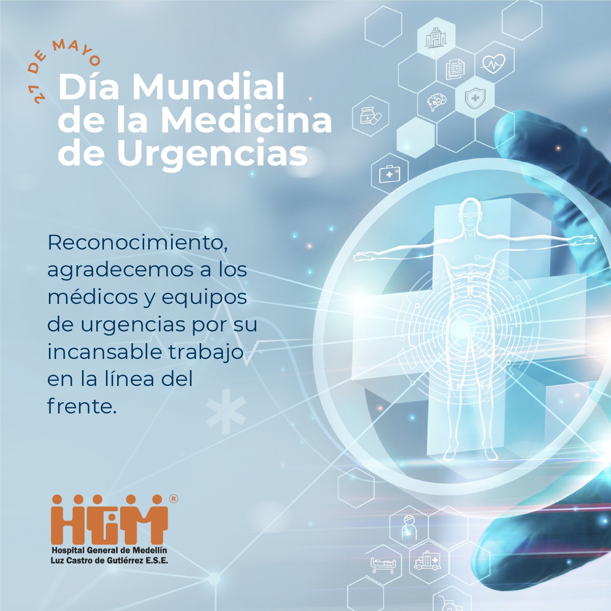 27 de mayo Día Mundial de la Medicina de Urgencias